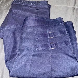 Girls French Toast uniform pants, skirt Sz14